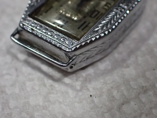 Vintage Benrus 15 Jewel 4 Adj Manual Wind Ladies Watch 18 K Gold Supported Metal - Picture 5 of 9
