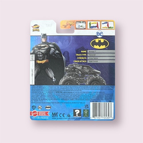 Hot Wheels Monster Trucks BATMAN Car DC Comic Dark Knight Tumbler Batmobile 2024 - Picture 2 of 2
