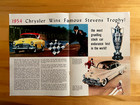 New Listing1954 Print Ad Chrysler New Yorker Wins Endurance Trophy Indianapolis