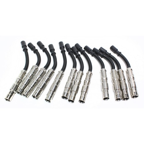 671-6278 Denso Set of 12 Spark Plug Wires New for Mercedes C Class CLK E ML S - Picture 5 of 5