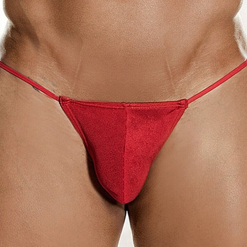 Sexy Men T-Back G-string Thong Bikini Underwear Mesh Sheer Pouch Thongs Seamless - Picture 12 of 29