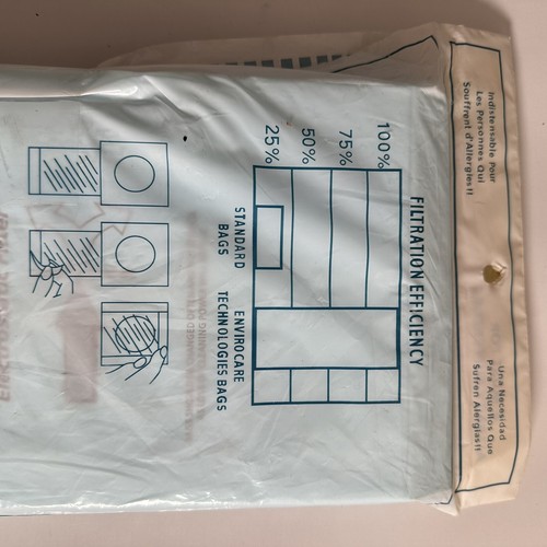 Vacuum Bags Riccar 1500 Simplicity Type H- 10 BAGS - Picture 6 of 6
