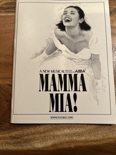 November 2006 - The Cadillac Winter Garden Theatre Playbill - Mamma Mia Playbill - Picture 3 of 12