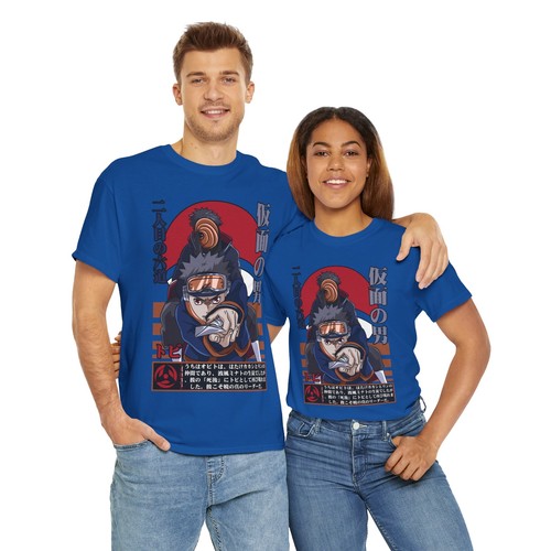 Obito Uchiha T-Shirt Naruto Shippuden Itachi Akatsuki Anime Unisex Tee Shirt - Picture 47 of 58