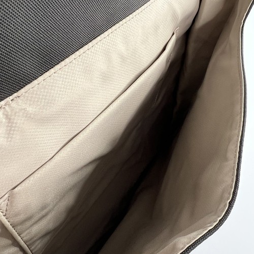TUMI Larkin Hayward Large Laptop Tote Bag Black Ballistic Nylon with Gold - Picture 5 of 12