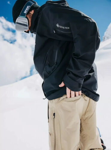 Men's Burton AK Hover GORE‑TEX PRO 3L Pants - Kelp Beige, Size Large - Picture 8 of 9