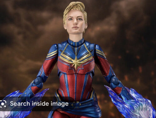 Figura de acción Bandai SH Figuarts CAPTAIN MARVEL Endgame 6 pulgadas película - Imagen 2 de 10