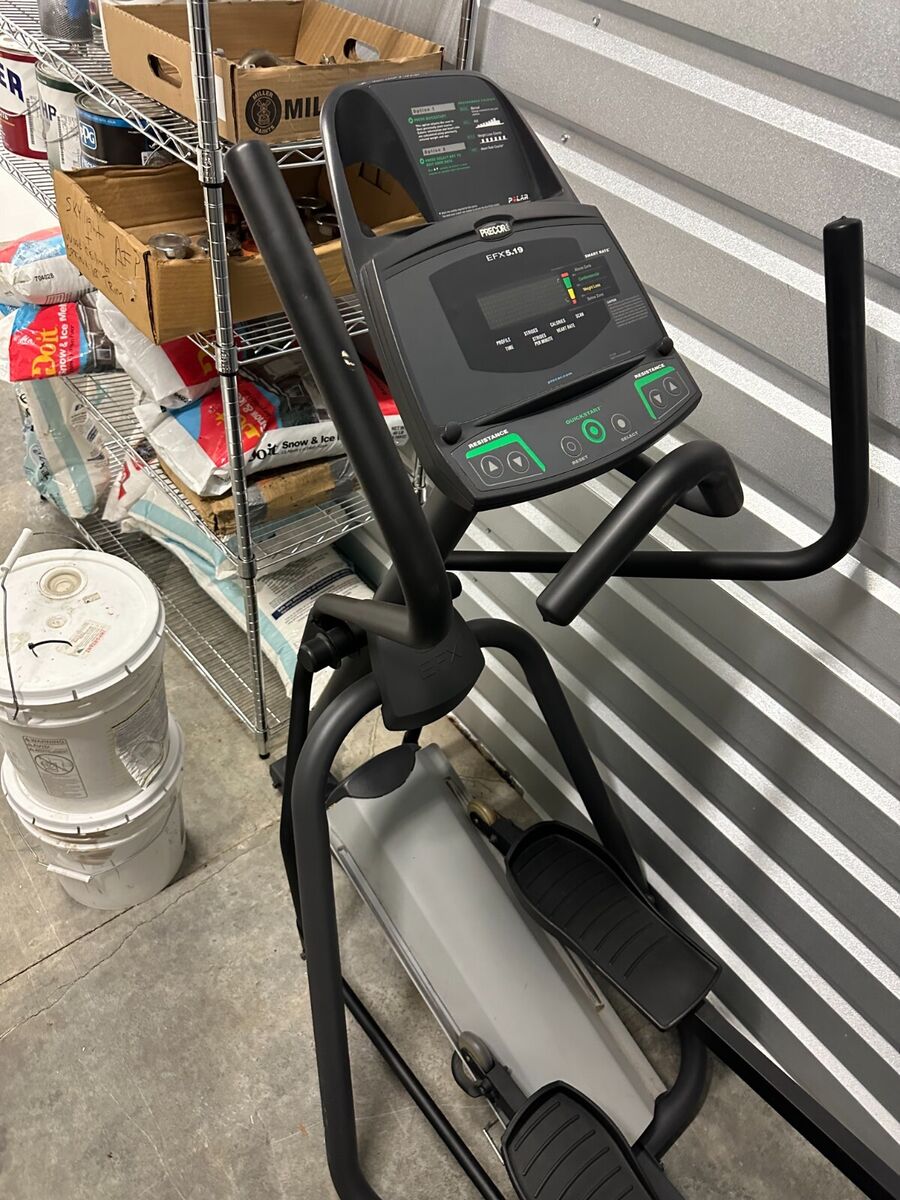 Precor EFX 5.19 Cross Trainer QYB12 Elliptical. Perfect Condition eBay