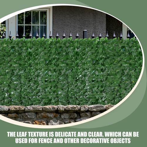 Artificial Trellis Screening Artificial Green Plant Wall Simulated Green Leaf - Picture 12 of 12