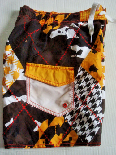 Boys Bathing Suit Size 6/7 Brown Old Navy  New - Picture 1 of 4