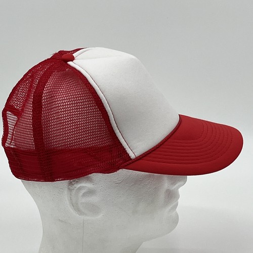 Budweiser Beer Biere Hat - VTG 90s SnapBack MeshBack Rope Foam Baseball Cap EUC - Picture 6 of 11