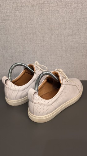 Women's Designer Whistles White Leather Trainers Low UK 4 EU 37 - Picture 5 of 12