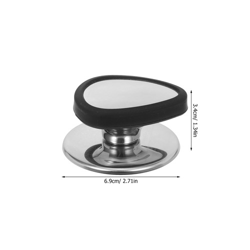2pcs Cookware Lid Knobs: Stainless Steel Pot Handle Replacement for Pan Covers - Picture 10 of 12