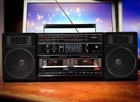 SANYO BOOMBOX 🌈RaReST🌈 Vintage Stereo Cassette Recorder