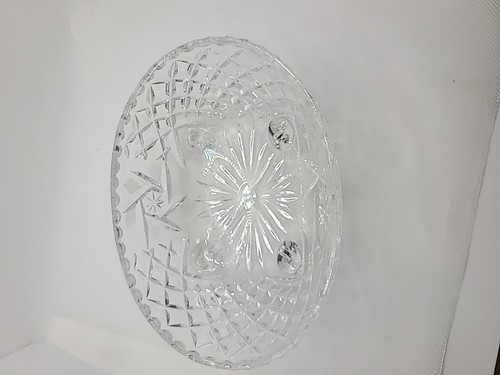 Vintage Crystal Glass candy dish - Picture 2 of 5