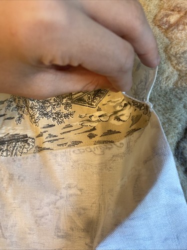 6 Window Valances Yellow/Black Tampa Florida Country Toile Cotton Blend Quality - Picture 10 of 10