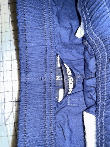 lands end boys size M 5-6 navy blue pull on elastic waist short - Picture 6 of 14
