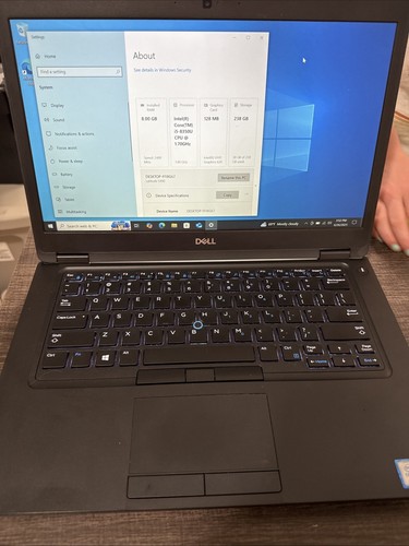 Dell Latitude 5490 14" Laptop w/ Intel Core i5-8350U 1.70GHz 8GB RAM 256GB SSD - Picture 3 of 3