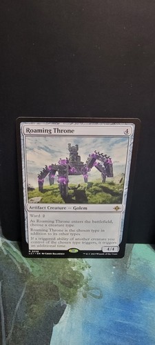 Magic The Gathering The Lost Caverns of Ixalan Roaming Throne - Picture 1 of 2