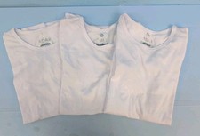 Adar Universal Crew Neck Classic Fit Long Sleeves Women's Tee S White Pack Of 3