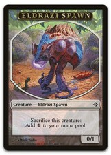 Eldrazi Spawn Token 1b  1b LP Rise of the Eldrazi ROE Magic MTG