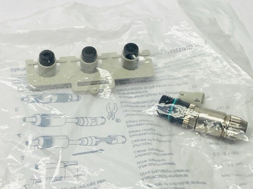 Harting HARAX M8-S Male 3-Pole Circular Connector M8 21021511305 - Picture 4 of 5