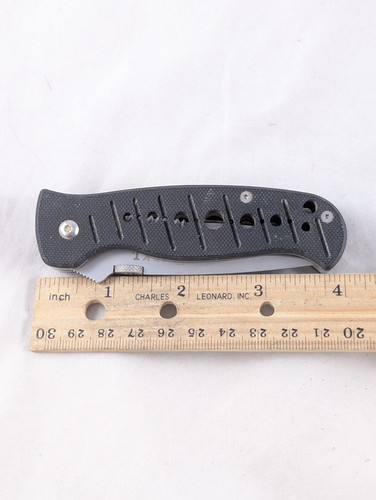 CRKT Falcon Folding Pocket Knife 6242G Black Handle Serrated Edge Discontinued  - Picture 17 of 18