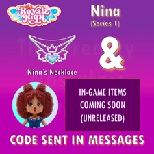 Roblox - Royale High: Nina's Necklace w/ In-Game Items (Code Only)