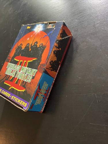 Teenage Mutant Ninja Turtles Movie III Card Box 36 Packs Topps 1992 TMNT - Picture 6 of 8