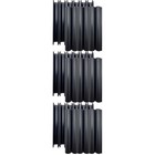  72 PCs Wear-resistente Poolabdeckungsklammern kompakte Winterabdeckungsklemmen