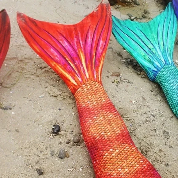 Piel de cola de sirena Sun Tails Tiger Queen JR talla 7-11 Foto 2 de 4