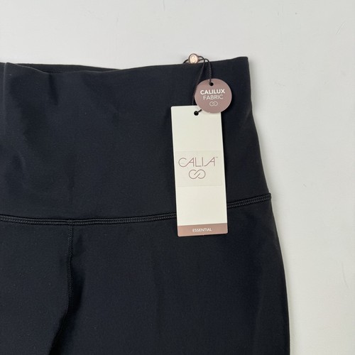 CALIA Core Essential Womens Activewear Capri Leggings Black High Rise Small NWT - Picture 3 of 5