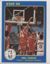 1984-85 Star NBA Court Kings 5x7 Melvin Turpin #50 7j0