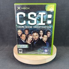 Xbox - CSI: Crime Scene Investigation - No Manual - Resurfaced & Tested