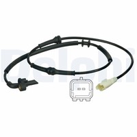 Delphi SS20348 ABS Sensor FüR Citroen Berlingo Minivan Xsara Picasso Peugeot