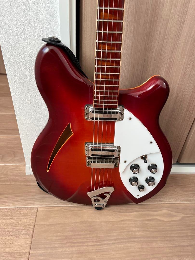Rickenbacker 360 fireglo 1990年 Rickenbacker 360 Fireglo 1990 Electric Guitar w/ Safe