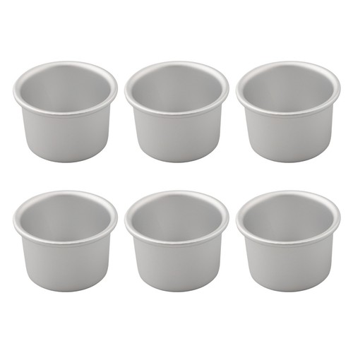 DIY Backwerkzeug 2 Mini Kuchenform mit abnehmbarem Boden Pudding Backformen - Bild 12 von 12