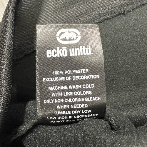 Ecko Unltd Herren 2XL True Black Pullover Fleece Hoodie Langarm EO32H779B - Bild 4 von 10