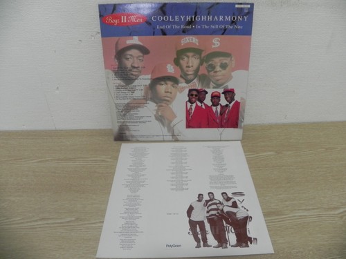 Boyz II Men - Cooleyhigharmony 1993 KOREA Vinyl LP W/INSERT & NO BARCODE - Picture 3 of 4
