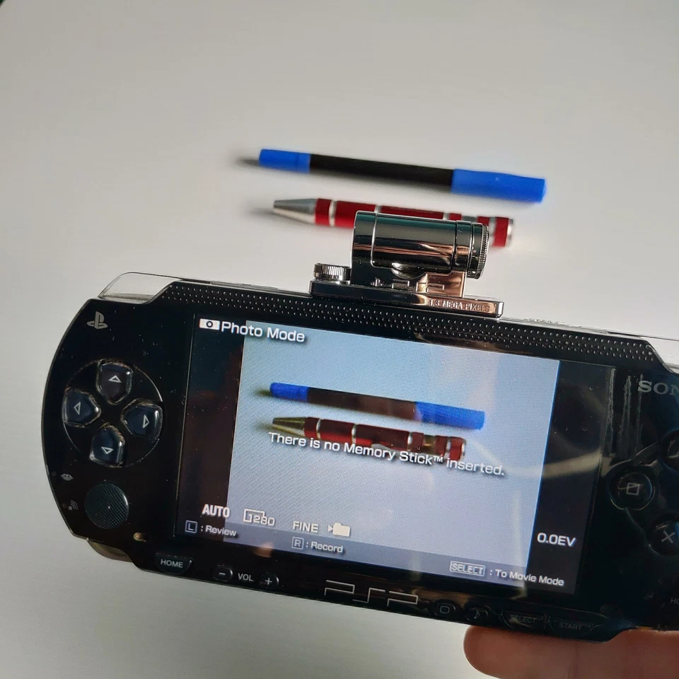 Sony PSP 300 Camera PlayStation Portable GoCam W/ Case Official Accessorie Game - Image 4 of 4