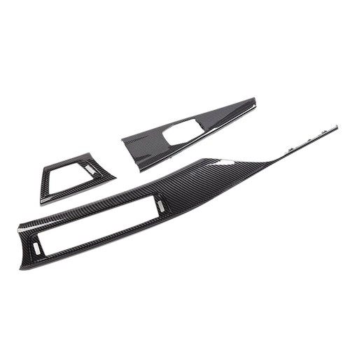 7stk. Für BMW F30 F31 F32 F34 F36 KOHLEFASER Siehe Interior Trim Zubehör TOP@~! - Bild 12 von 16