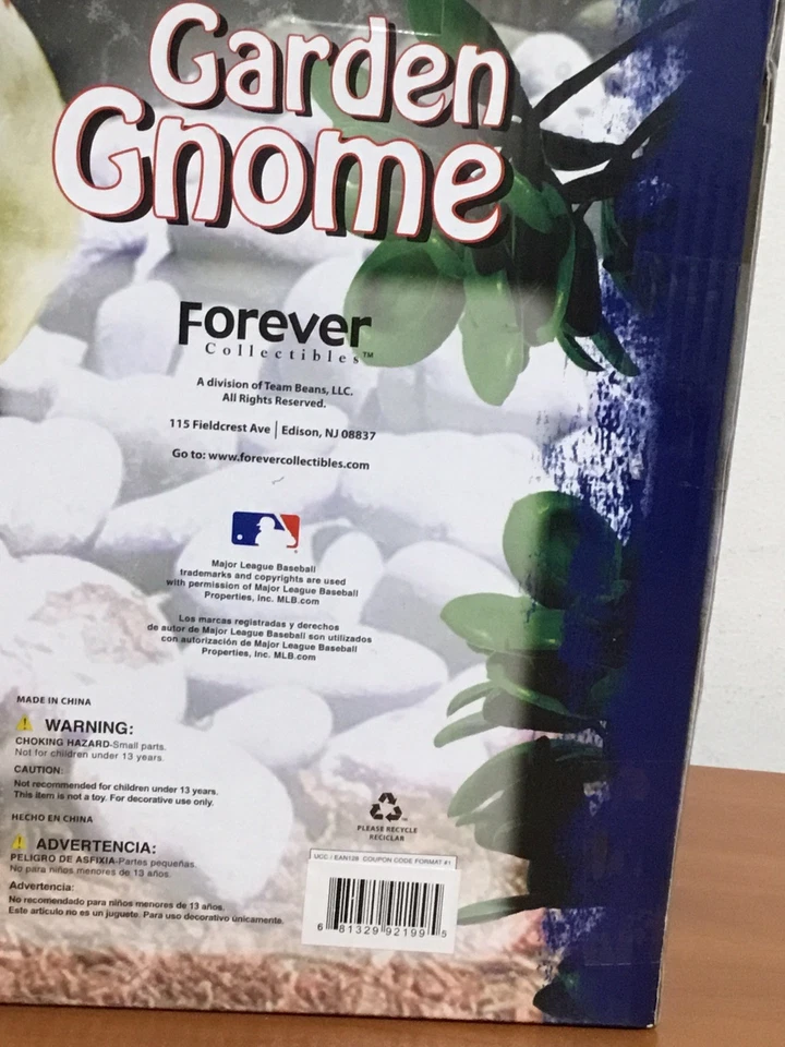 NEW YORK YANKEES GARDEN GNOME STATUE FIGURE MLB BASEBALL - Image 4 of 4