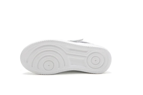Hodao Niños Lucky Star Antideslizantes Cálidas Tenis Juveniles Talla 7, Blanco/Azul Bebé - Imagen 4 de 5