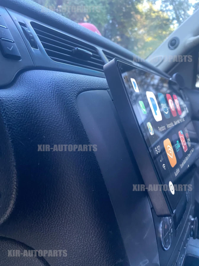 Radio estéreo para automóvil Android 15 Apple CarPlay para Chevrolet Silverado 3500HD 2007-13 Foto 3 de 4