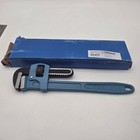 Gedore 227 14 14 In L 2 In Cap. Cast Iron Straight Pipe Wrench New