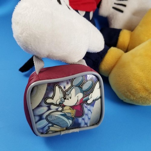 Mickey Mouse Back to School Plush 18" Disney Store Jumbo w/ Backpack Lunch Tote - Picture 6 of 12