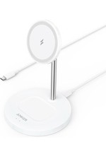 Anker MagSafe Charger Stand 2-in-1 Charging Station 15W Qi2 Certified  Upgraded  