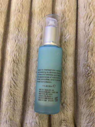 Tula Volume Defense Serum für tiefe Falten 1 Oz. NEU! Geöffnet  - Bild 2 von 2