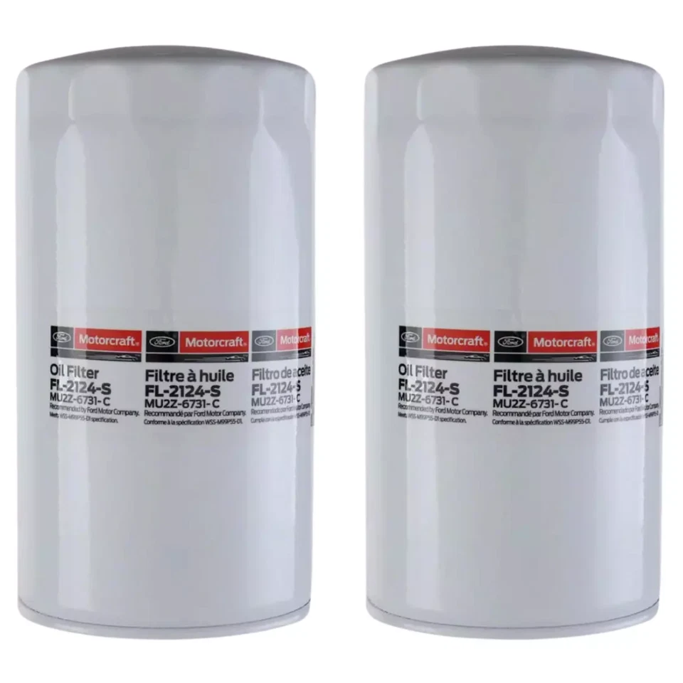 NEW Case of 12 OEM Ford Motorcraft Engine Oil Filters FL2051S BC3Z-6731B FL2124S Foto 4 de 4