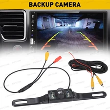 CMOS Car Rear View Backup Parking Reverse Camera Back HD Vision Waterproof 7 LED